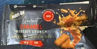 CARAMEL BISCUIT CRUNCH LAYERED PROTEIN BAR