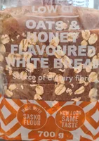 sasko low gi white bread  oats and honey