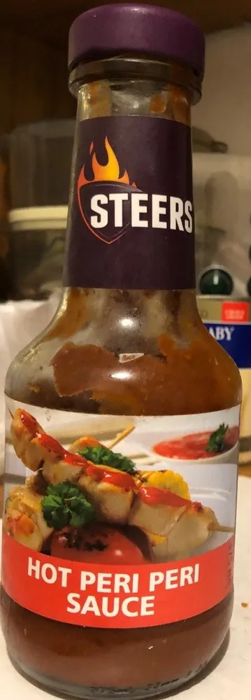 Steers Hot Peri Peri Sauce 375 ML