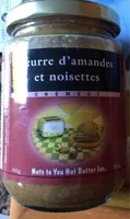 Beurre d’amandes et noisettes