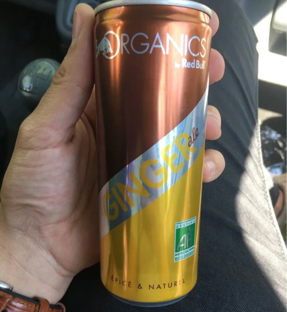 Redbull ginger ale
