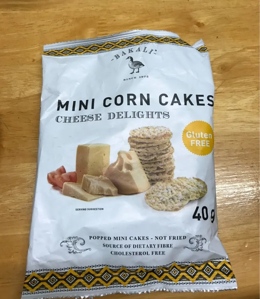 Mini Corn Cakes Cheese Delights