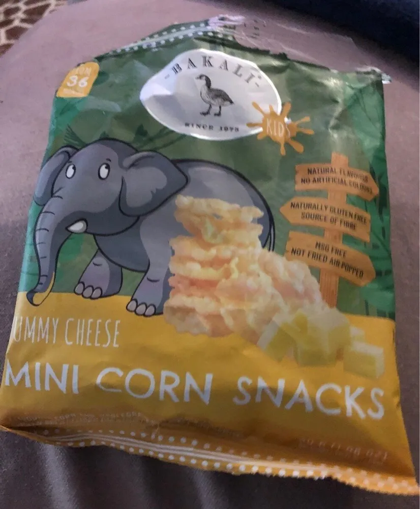 Mini corn snacks