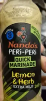 PERi-PERi QUICK MARINADE Lemon & Herb EXTRA MILD