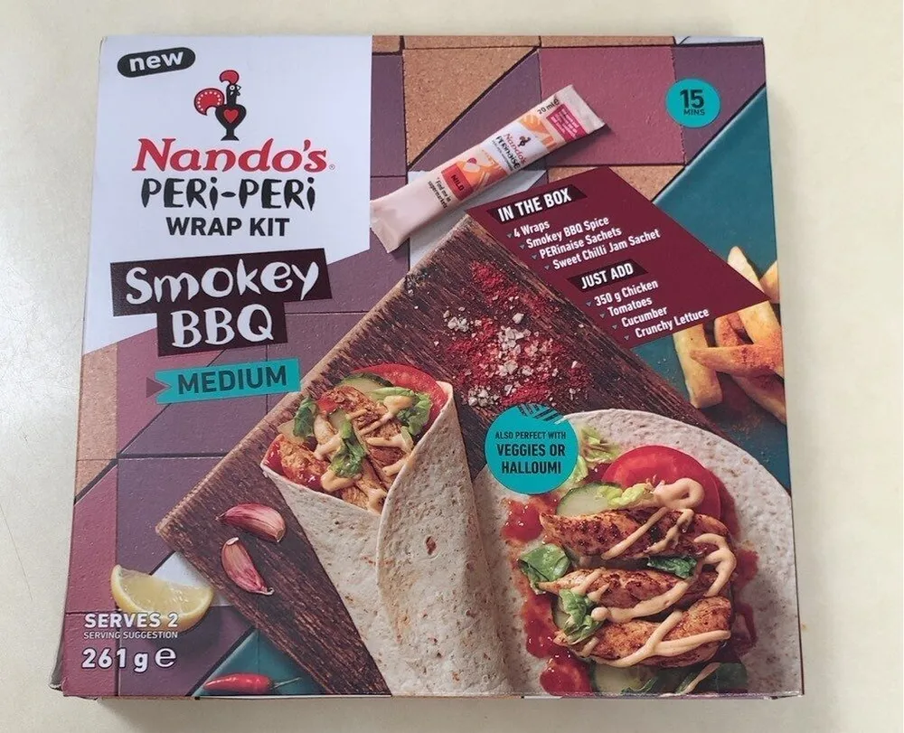 Nando’s Peri-Peri Wrap Kit - Smokey BBQ