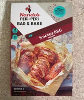Nandos smokey bbq bag & bake