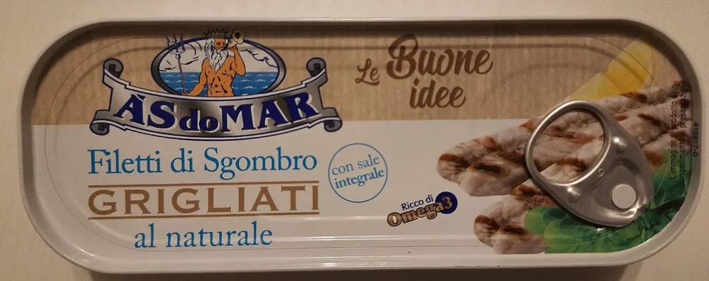 Flietti di sgombro grigliati