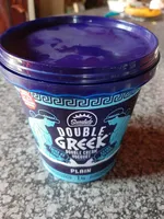 Double greek double cream yogurt plain