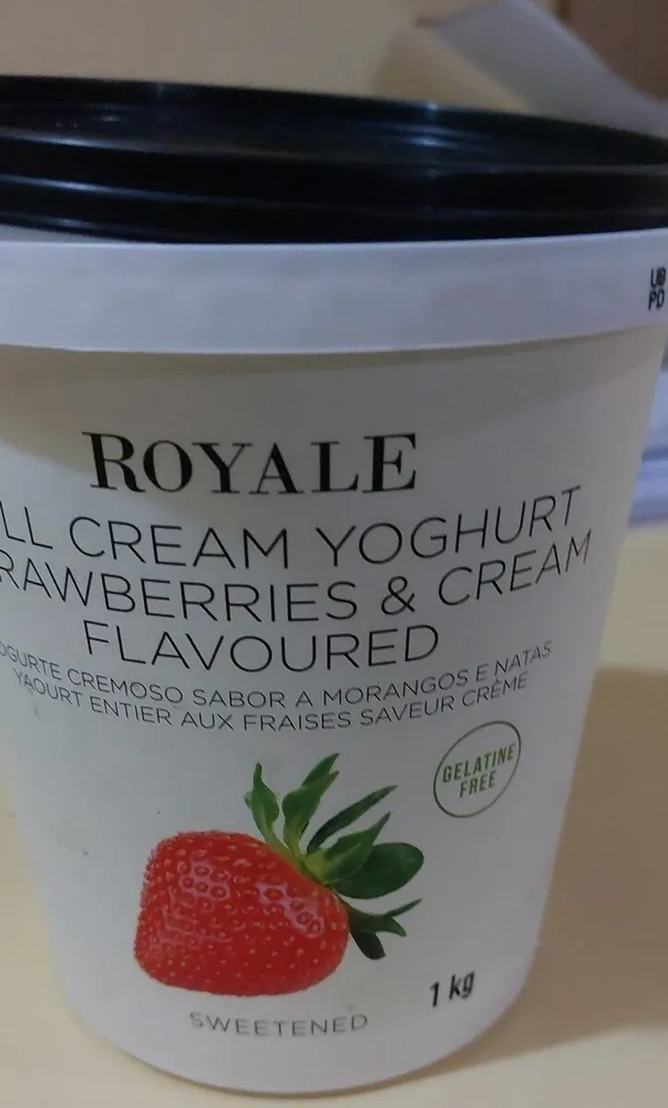 Royale full cream yoghurt