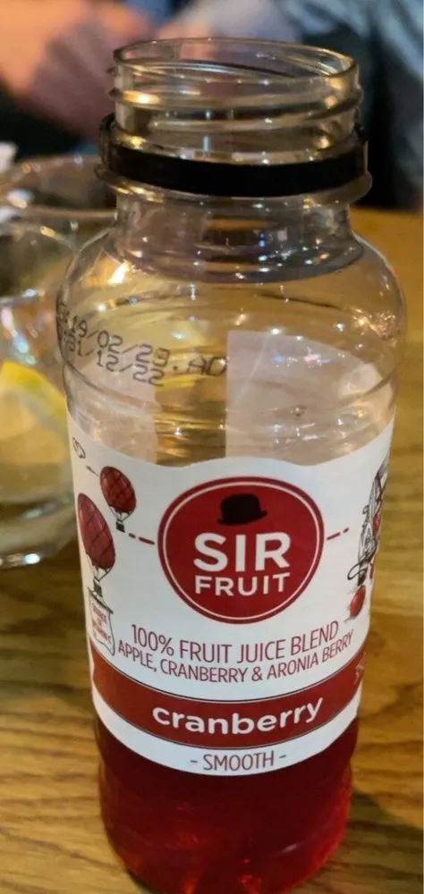 Cranberry smooth