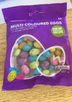 Multi coloured eggs
