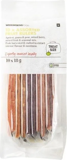 Mixed Dried Fruit Rulers 180g