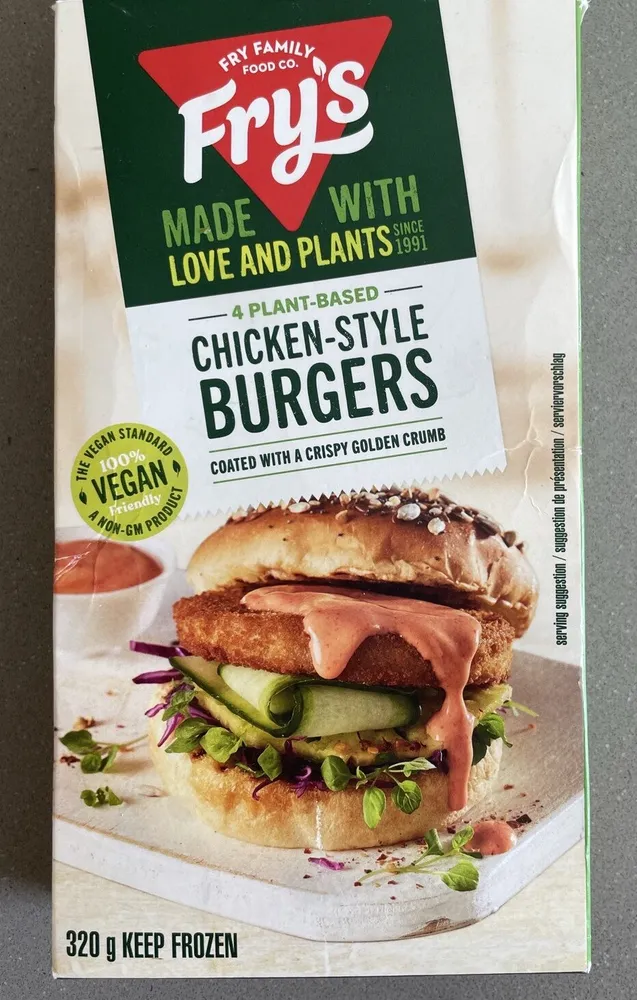 Chicken Style Burgers