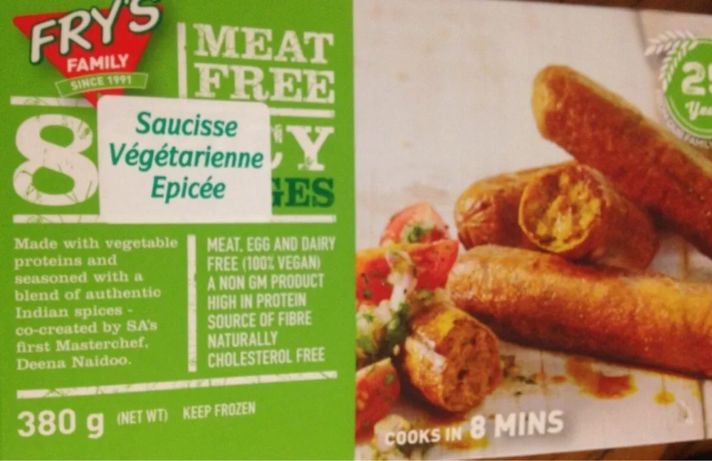8 spicy sausages