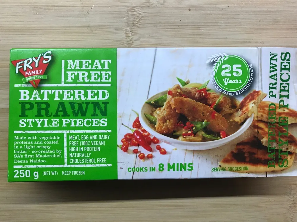 Battered Prawn style pieces