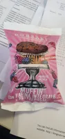 Muffin con farina integrale e frutti rossi