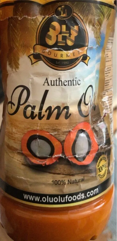 Authentic palm oil