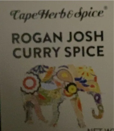 Rogan josh curry spice