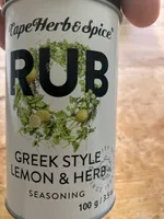 Greek Style Lemon and Herb Rub