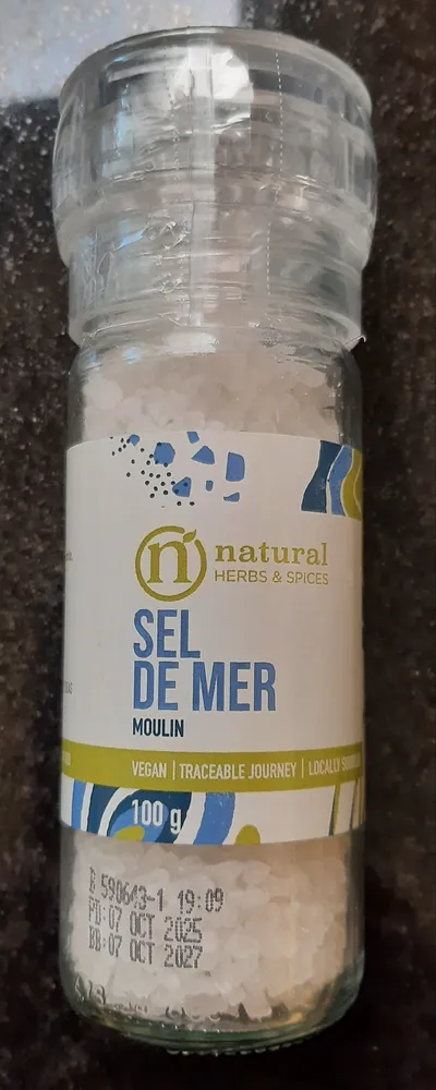 Sel de mer moulin