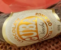 Cigare en chocolat et orange
