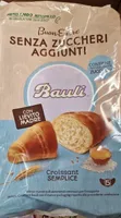 Bauli Croissant sempilice senza zuccheri aggiunti