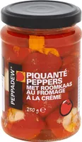 Poivrons doux piquants farcis au fromage à la crème