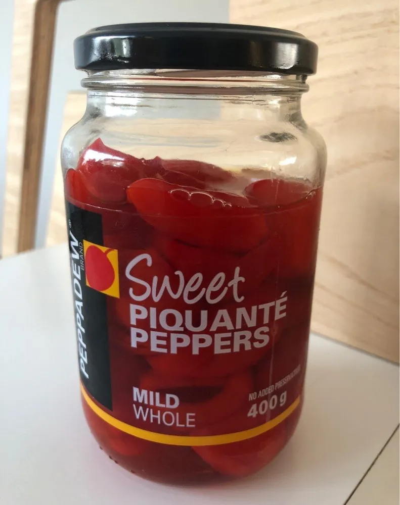 Sweet Piquanté peppers