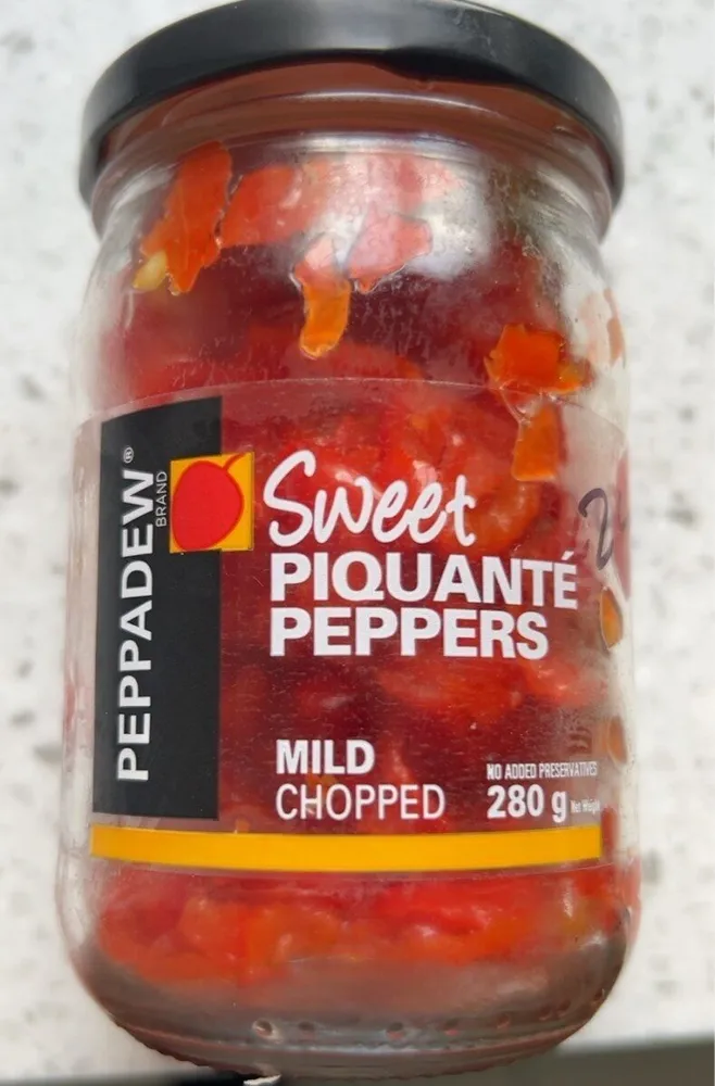 Sweet Piquante Peppers