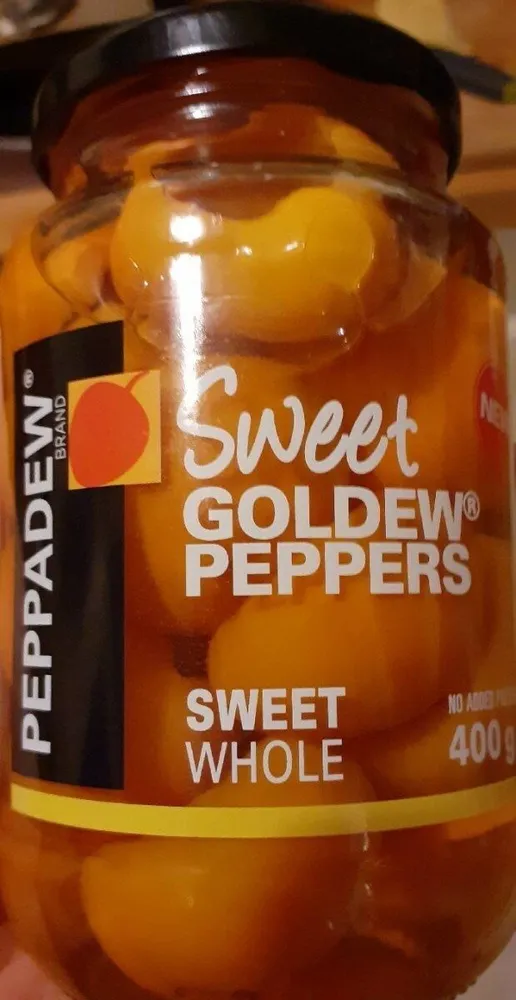 Sweet golden peppers