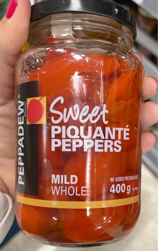 Sweet Piquanté Peppers