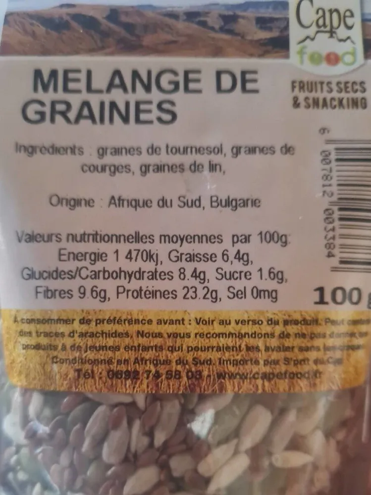 Mélange de graines