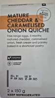 Future Cheddar & Caramelized Onion Quiche