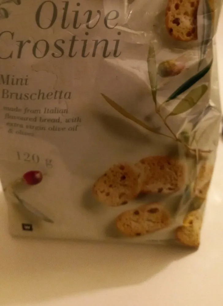Olive crostini