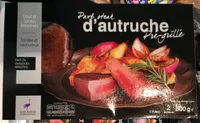 Pavé steak d'autruche pré-grillé