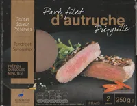 Pavé filet d'autruche pré-grillé