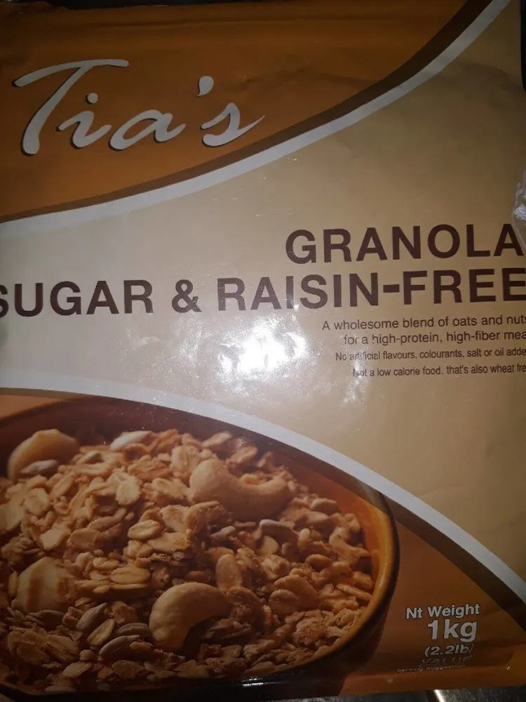 GRANOLA SUGAR & RAISIN-FREE