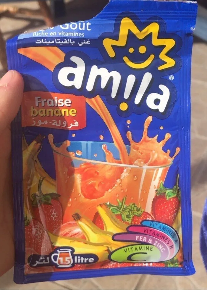 Poudre fraise bannane
