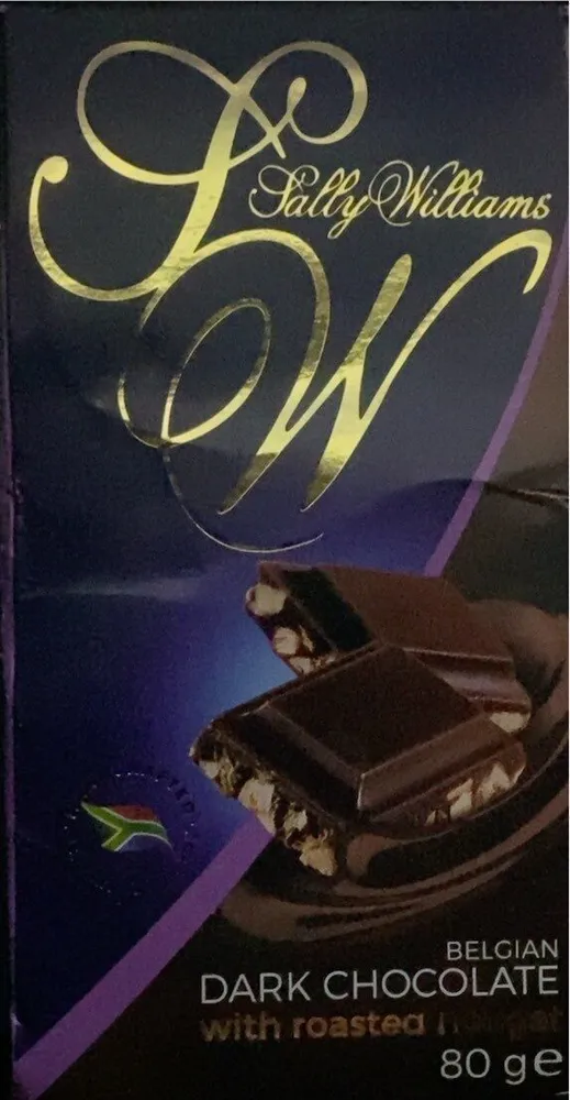 BELGIAN DARK CHOCOLATE with roasted nougat
