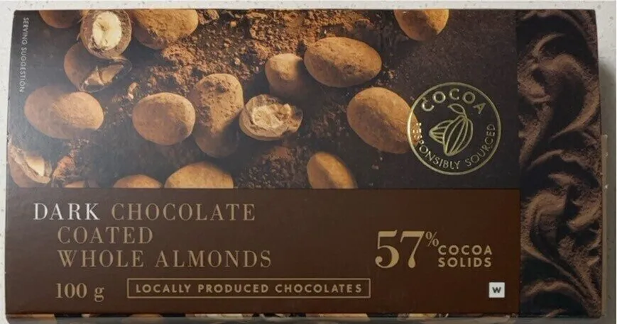 Dark Chocolate Coated Whole Almond