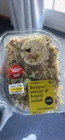 Bulgur wheat & lentil salad