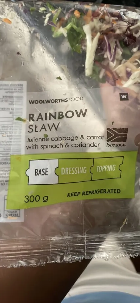 RAINBOW SLAW