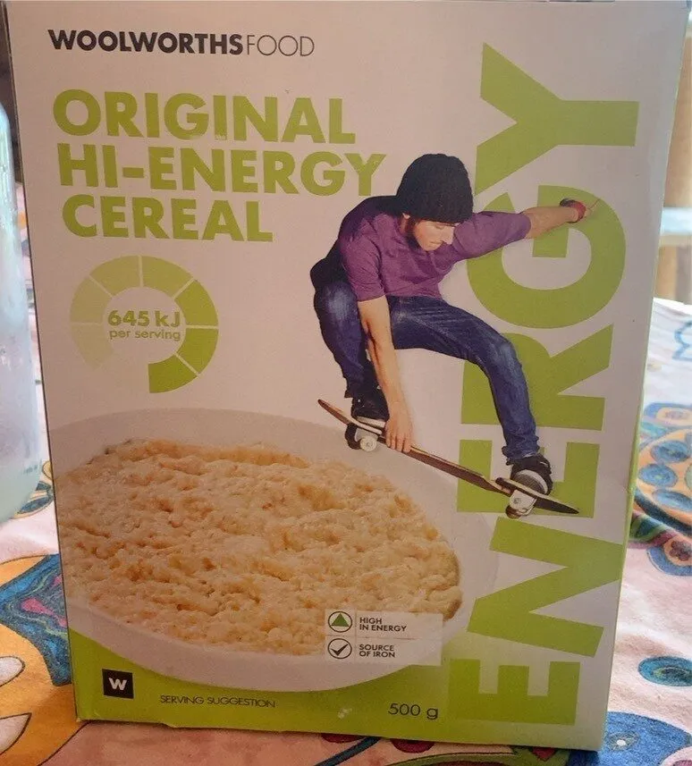 Original hi-energy cereal