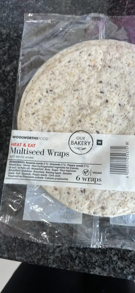 Multiseed Wraps