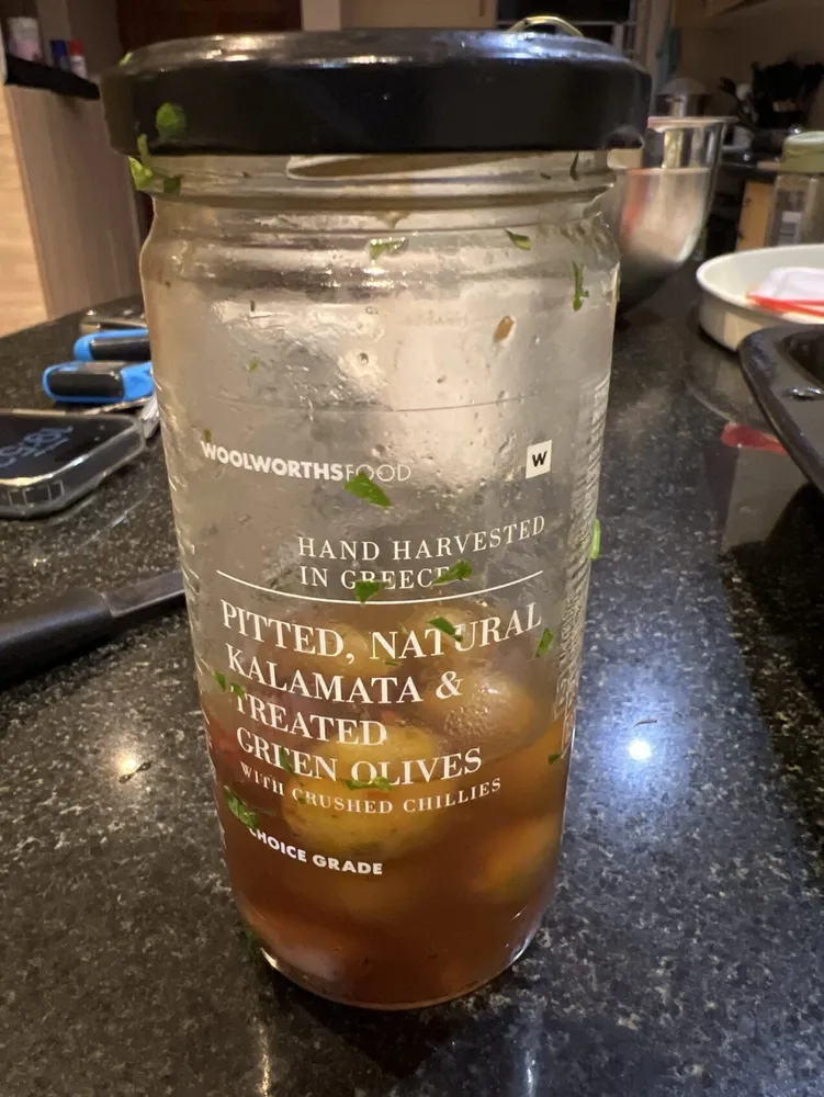 Pitted Kalamata Green Olives