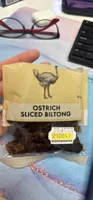 Ostrich biltong