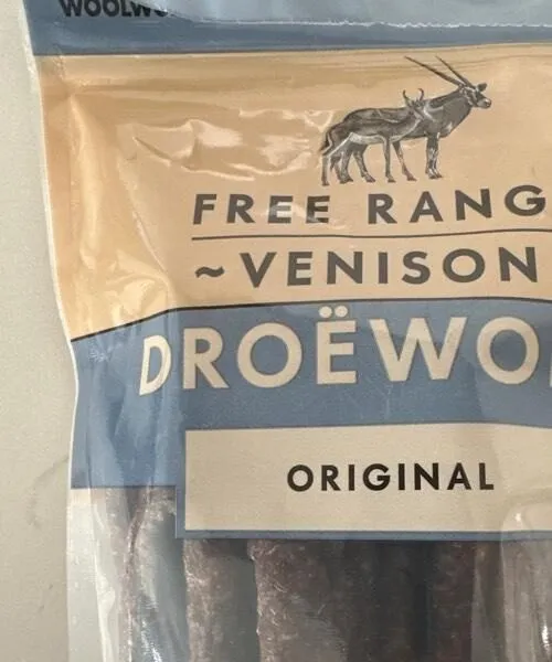 Venison Droëwors