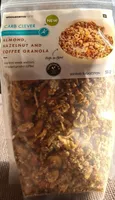 Carb Clever Almond hazelnut and coffee granola