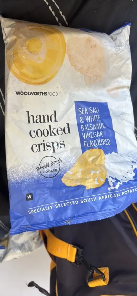 hand cooked crisps