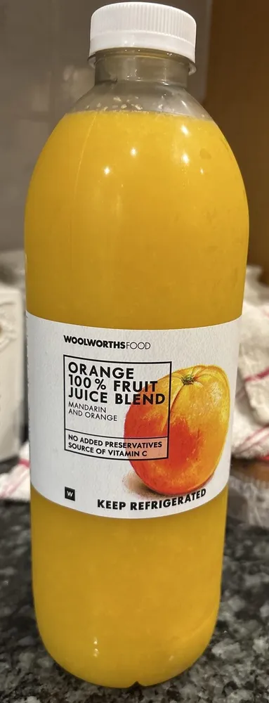 Orange 100% Fruit Juice Blend